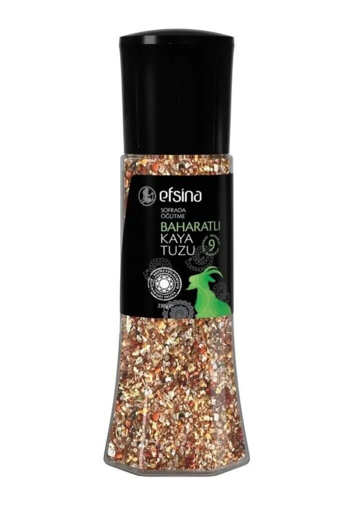 Efsina Sofrada Öğütme Baharatlı Kaya Tuzu 230 gr