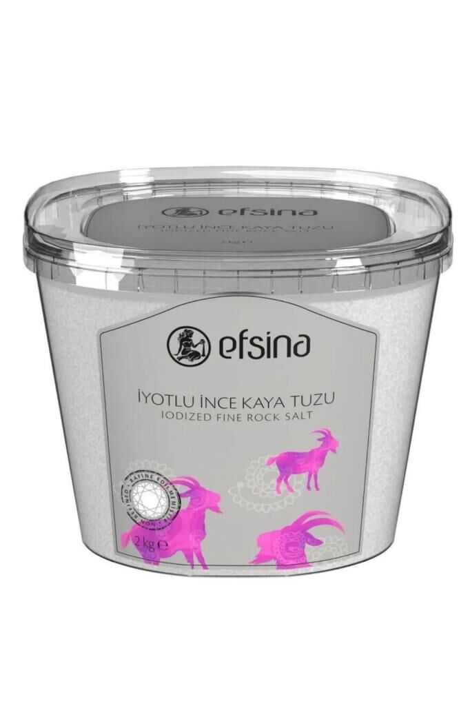 Efsina Iyotlu Ince Kaya Tuzu 2 kg