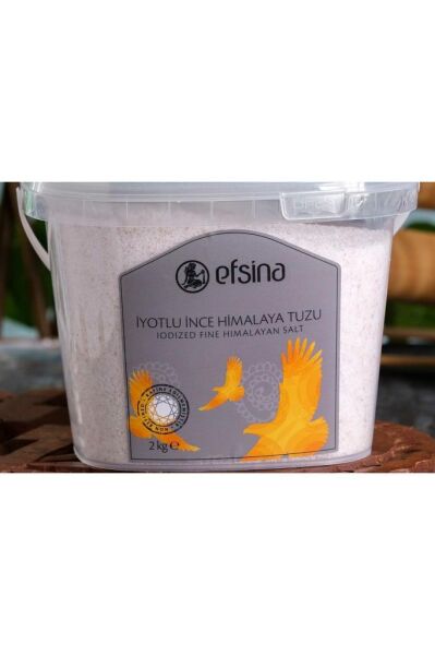 Efsina İyotlu Ince Himalaya Tuzu 2 Kg