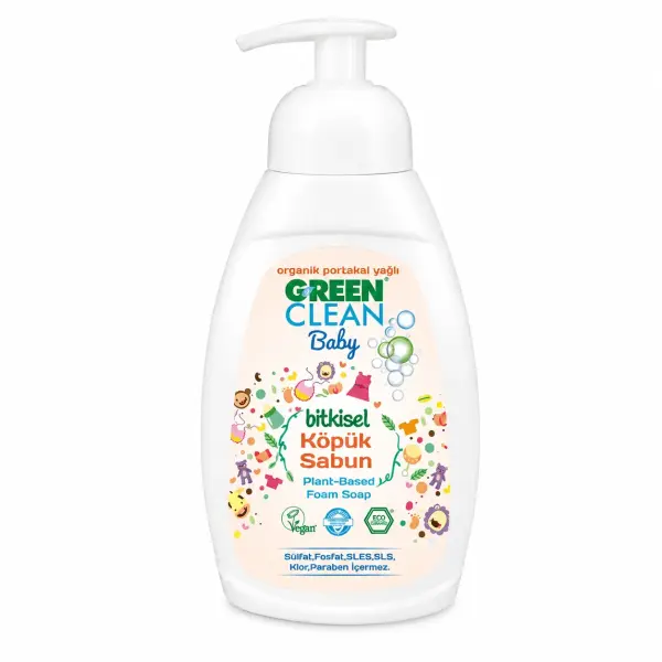 U Green Clean Bitkisel Köpük Sabun 450 ml