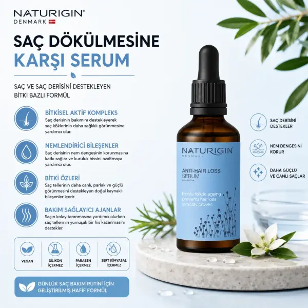 Naturigin Saç Dökülme Önleyici Serum 50 ml ambalaj görseli