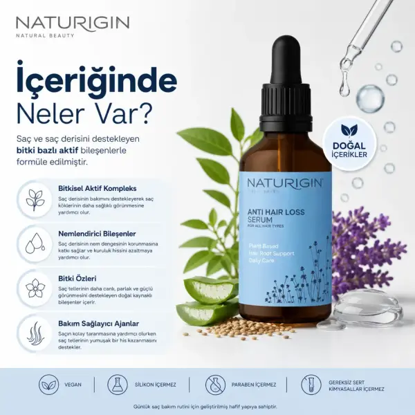 Naturigin Saç Dökülme Önleyici Serum 50 ml ürün görseli