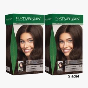 Naturigin Saç Boyası 3.0 Koyu Kahverengi 2 Adet