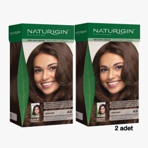 Naturigin Saç Boyası 4.0 Kahverengi 2 Adet
