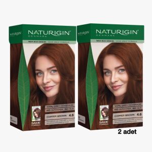 Naturigin Saç Boyası 4.6 Bakır Kahverengi 2 Adet