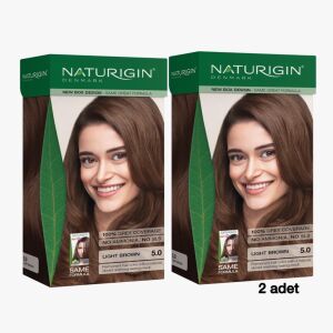 Naturigin Saç Boyası 5.0 Açık Kahverengi 2 Adet