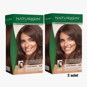 Naturigin Saç Boyası 5.3 Kumral 2 Adet