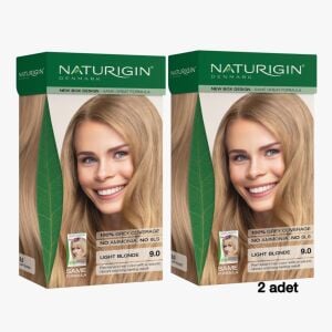 Naturigin Saç Boyası 9.0 Açık Sarı 2 Adet