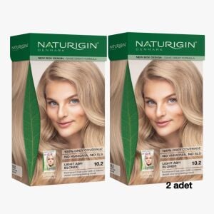 Naturigin Saç Boyası 10.2 Açık Küllü Sarı 2 Adet