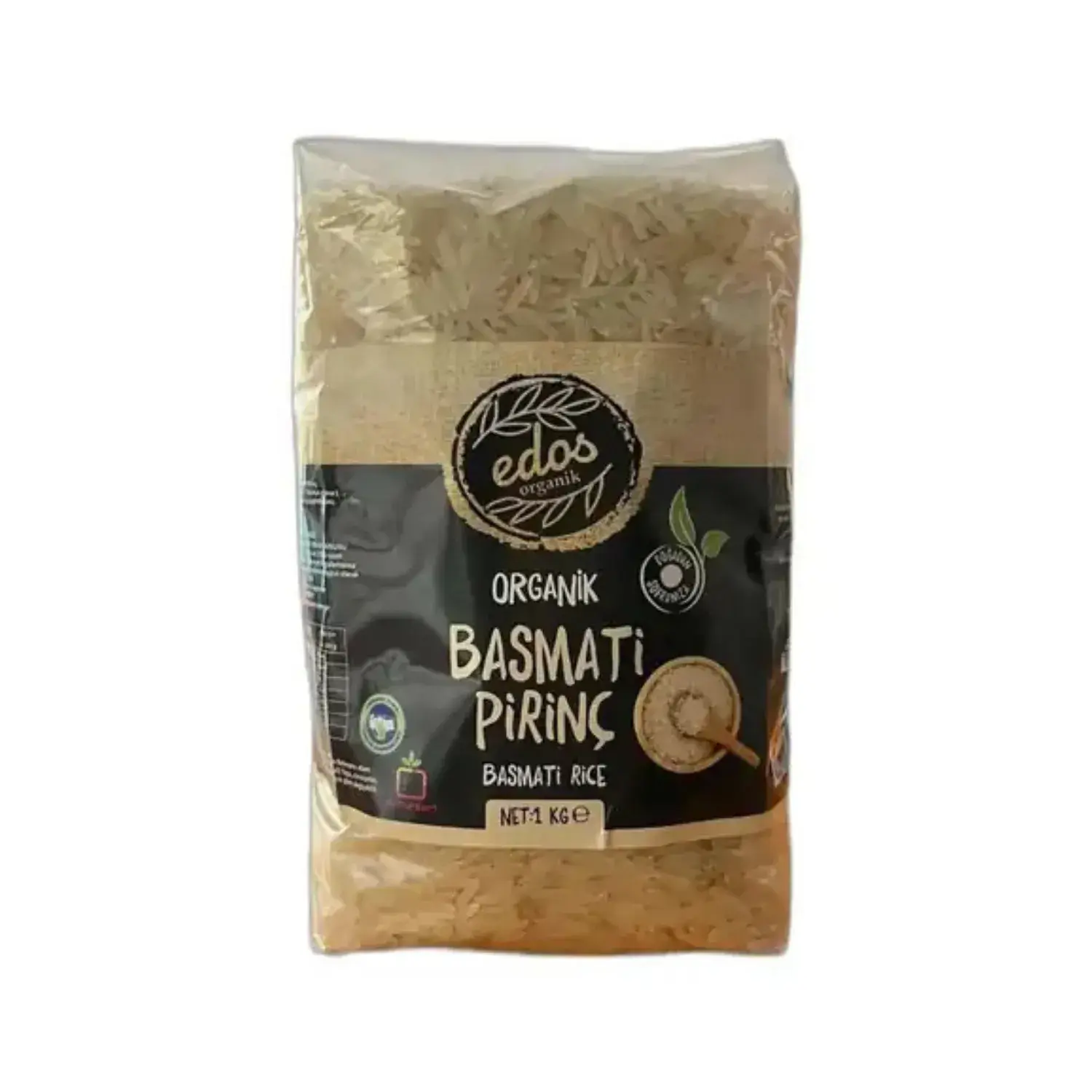 Edos Organik Basmati Pirinç 1 KG
