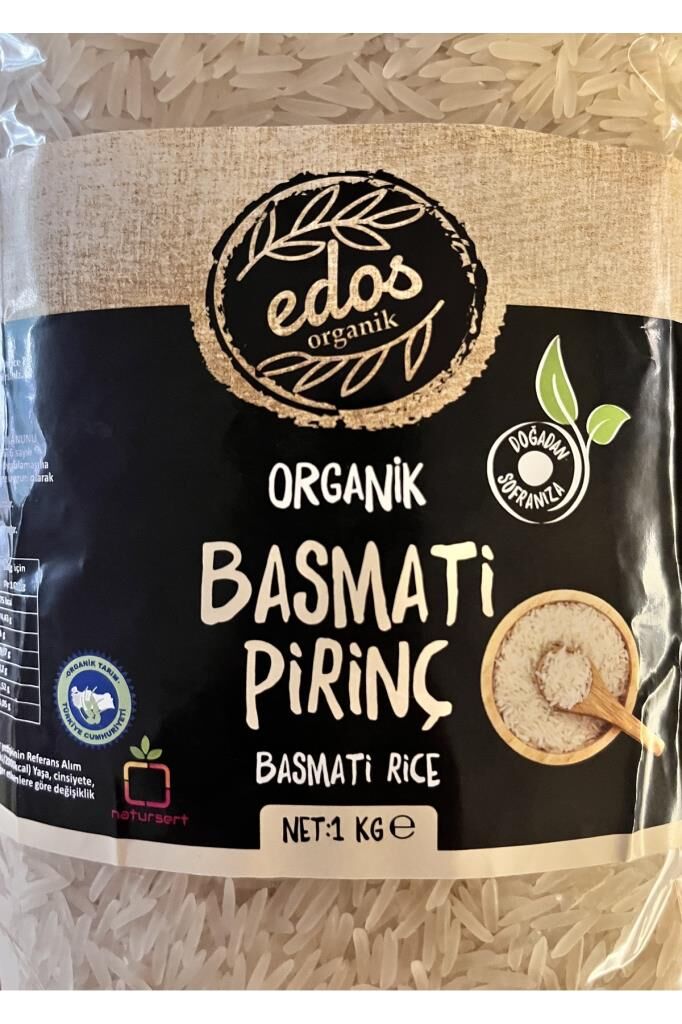 Edos Organik Basmati Pirinç 1 KG