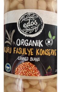 Edos Organik Kuru Fasulye Konserve 580 Gr