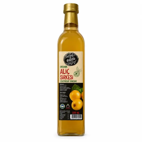 Edos Organik Alıç Sirkesi 500 ML