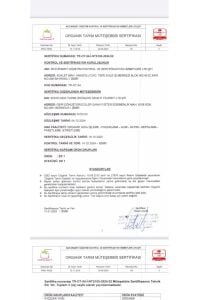 Edos Organik Alıç Sirkesi 500 ML