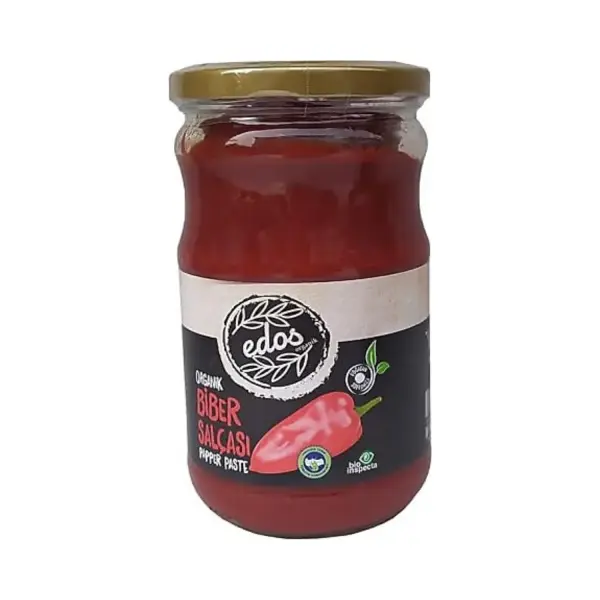 Edos Organik Tatlı Biber Salçası 660 cc