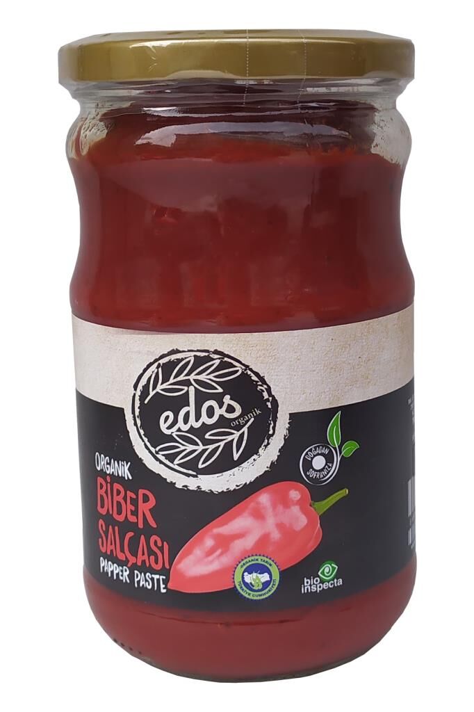 Edos Organik Tatlı Biber Salçası 660 cc