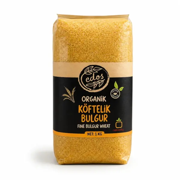 Edos Organik Köftelik Bulgur 1 Kg