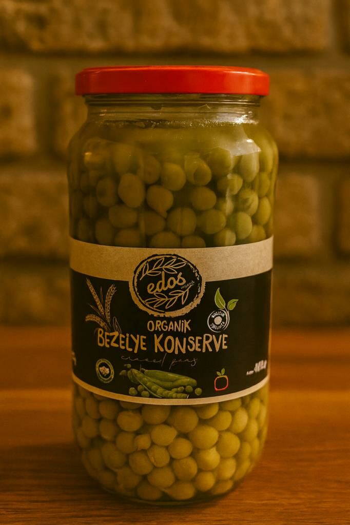 Edos Organik Bezelye Konserve 580 Gr