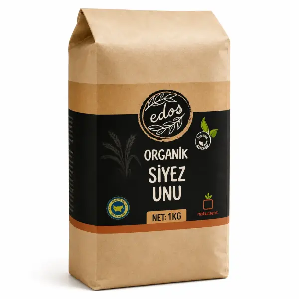 Edos Organik Siyez Unu 1 Kg