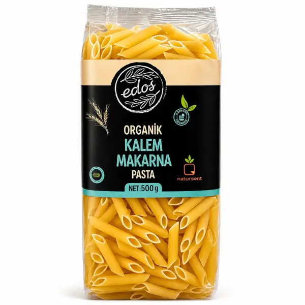 Edos Organik Kalem Makarna 500 G