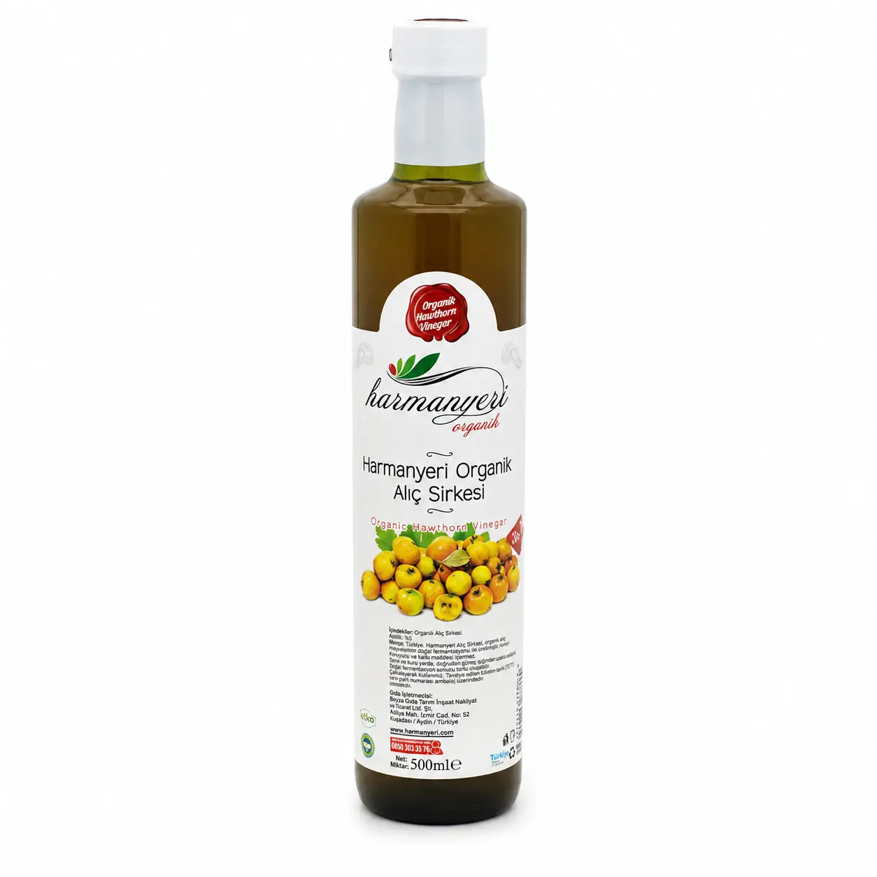 Harmanyeri Organik Alıç Sirkesi 500 ml