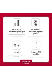 IONICKISS Ionpa Iyonik Sonik Pilli Diş Fırçası - Kırmızı