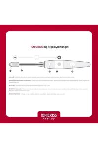 Ionickiss Ionpa Iyonik Sonik Pilli Diş Fırçası - Beyaz