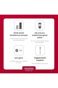 IONICKISS Ionpa Iyonik Sonik Pilli Diş Fırçası - Rose