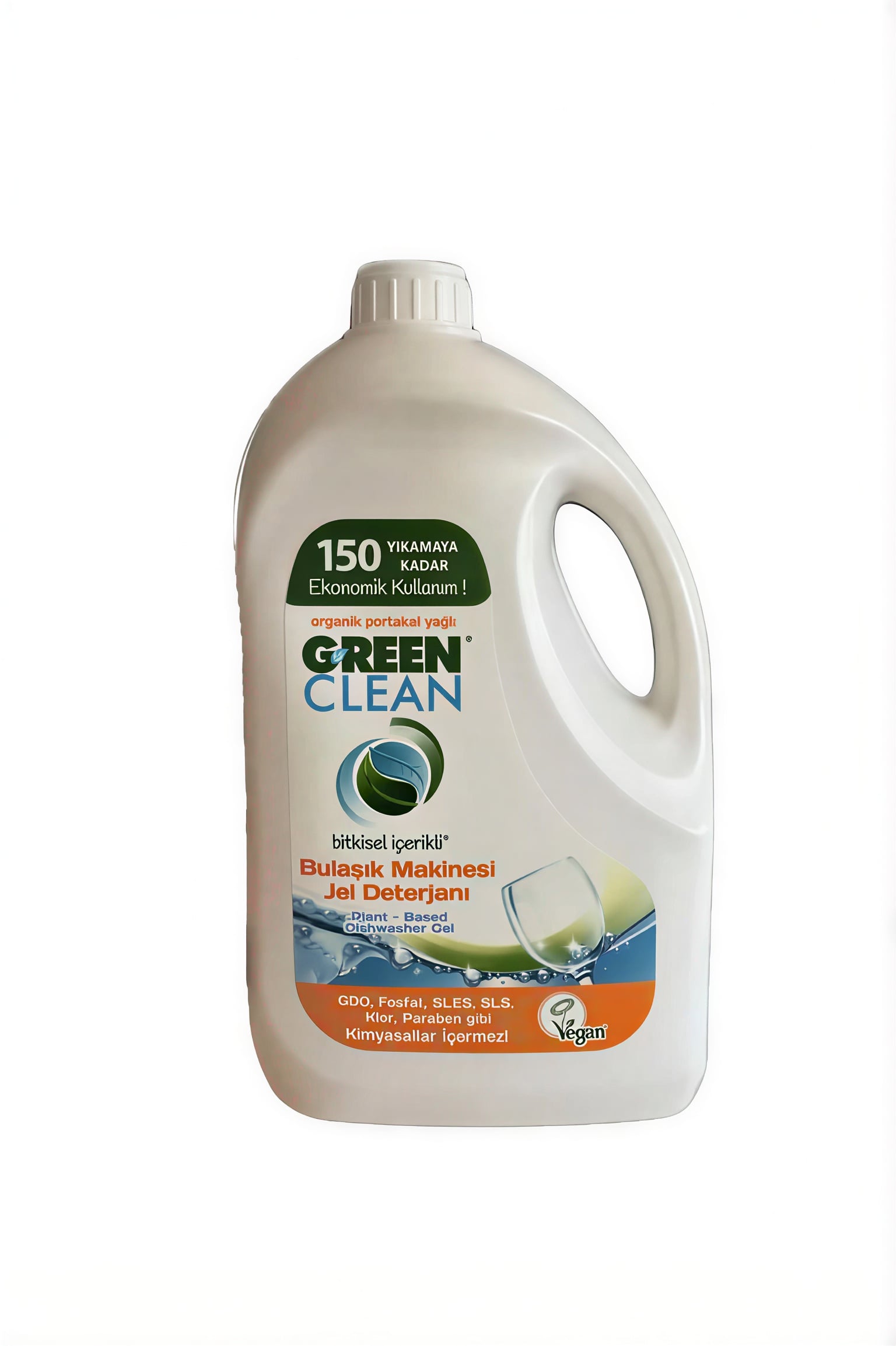U Green Clean Bulaşık Makinesi Jel Deterjanı 3 L