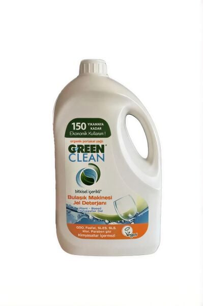U Green Clean Bulaşık Makinesi Jel Deterjanı 3 L