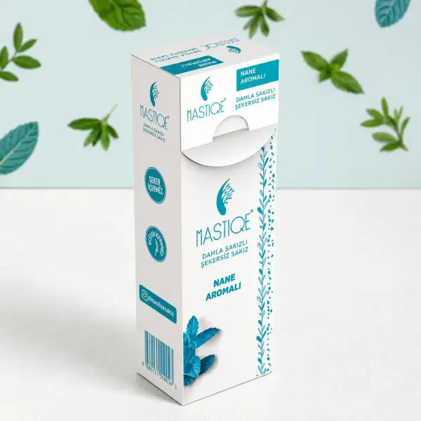 Mastiqe Doğal Nane Aromalı Sakız 20g ambalaj görseli