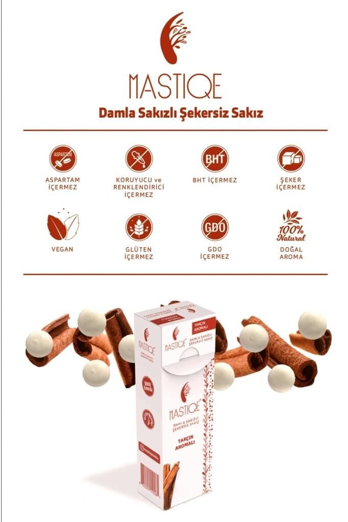 Mastiqe Tarçın Aromalı Sakız 20g