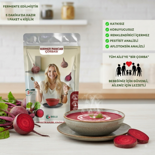 Belu Kırmızı Pancar Çorbası ürün görseli