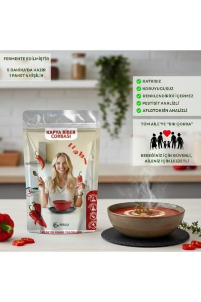 Belu Kapya Biber Çorbası Ruşeymli