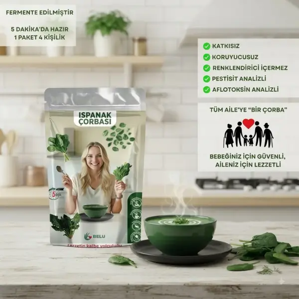 Belu Ispanak Çorbası ürün görseli