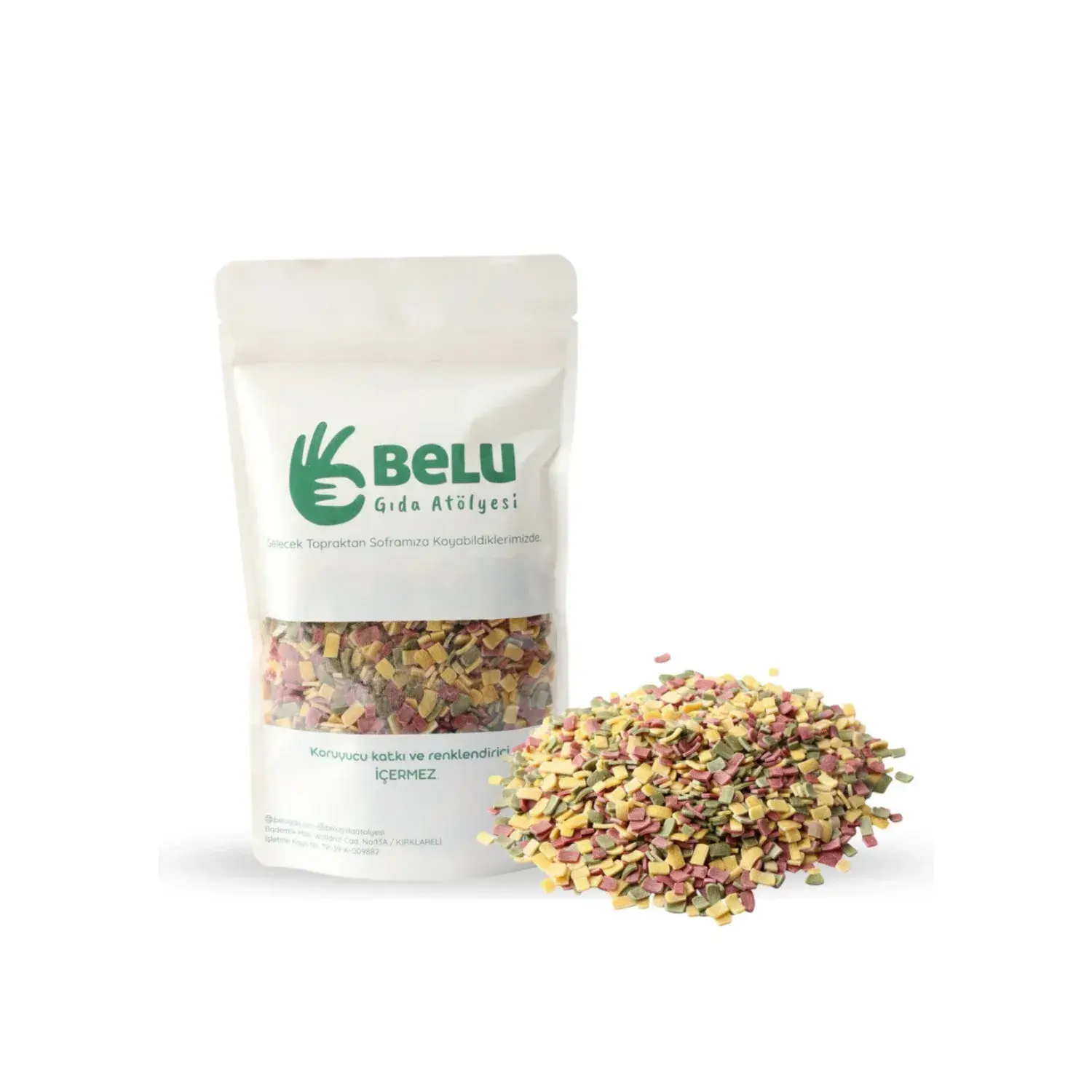 Belu Karışık Sebzeli Bebek Makarnası 200 Gram