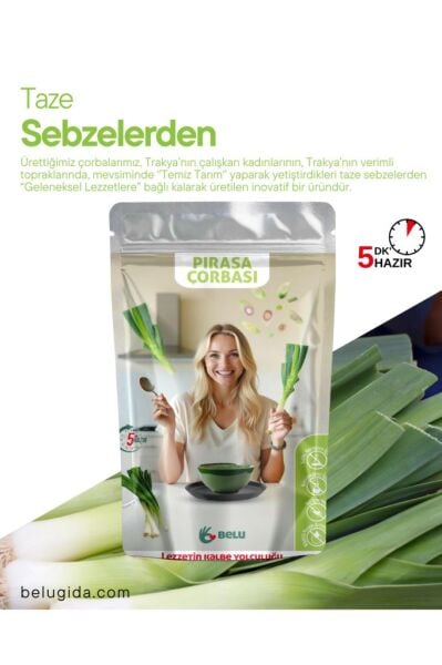 Belu Pırasa Çorbası