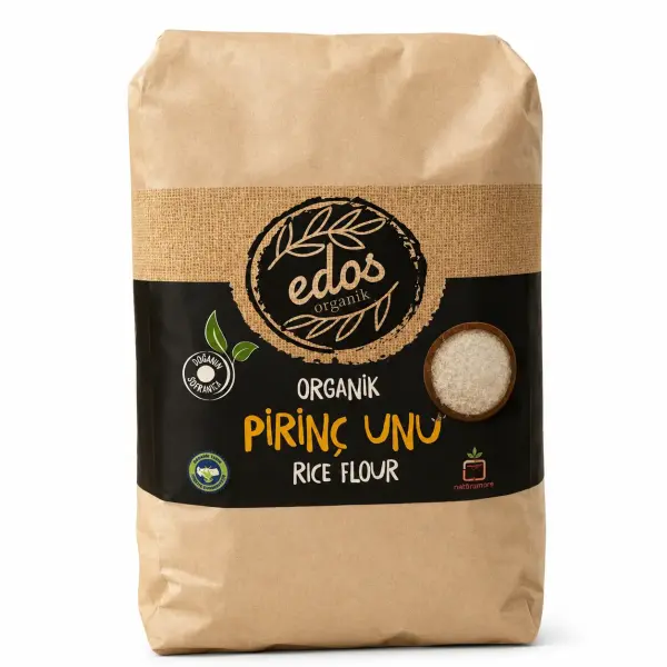 Edos Organik Pirinç Unu 500 G