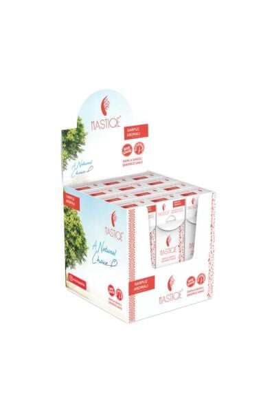 Mastiqe Doğal Karpuz Aromalı Damla Sakızlı Şekersiz Sakız 20 Gr x12 Adet