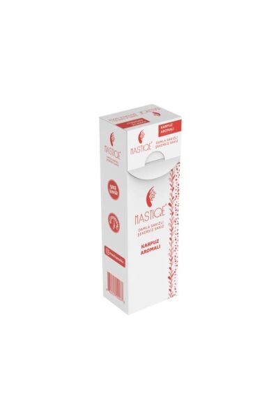 Mastiqe Doğal Karpuz Aromalı Damla Sakızlı Şekersiz Sakız 20 Gr x12 Adet