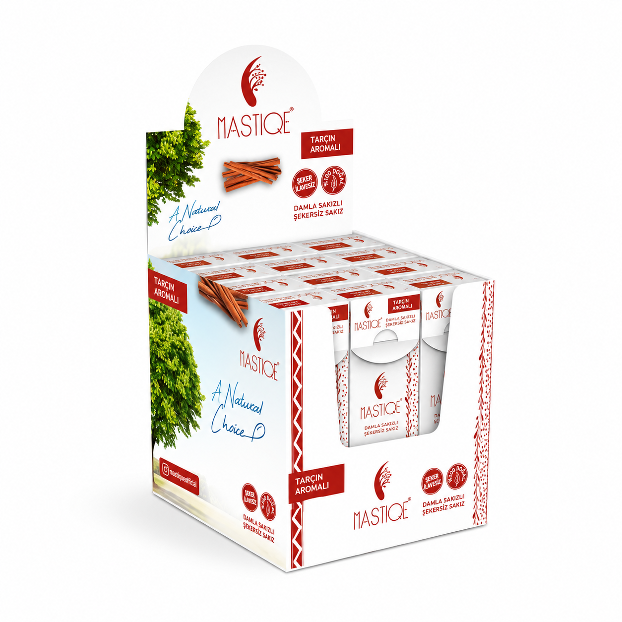 Mastiqe Tarçın Aromalı Sakız 20 gr x12 Adet
