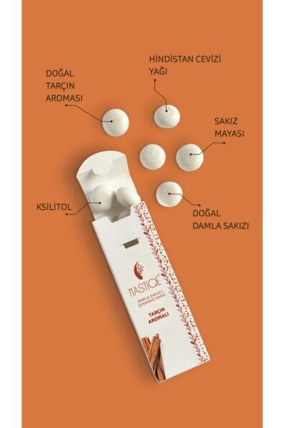 Mastiqe Tarçın Aromalı Sakız 20 gr x12 Adet