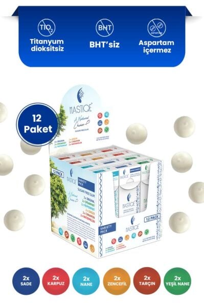Mastiqe Karışık Paket 20 gr x 12 Adet