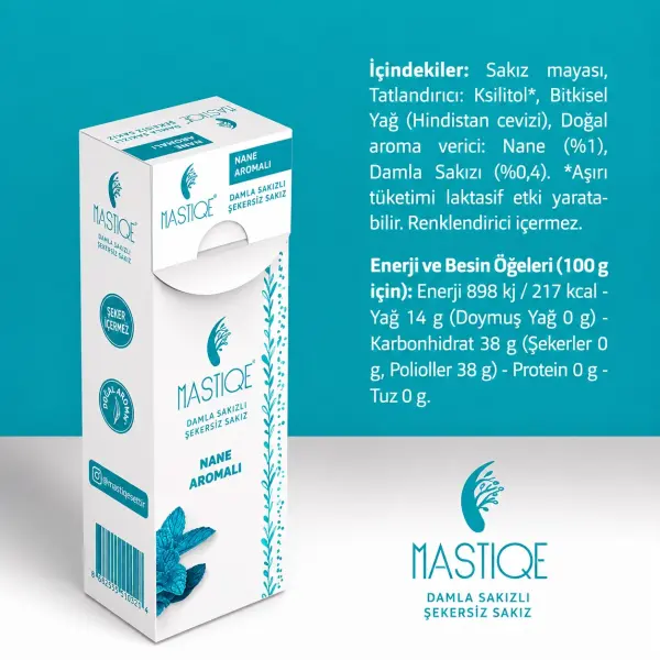 Mastiqe Tekli Karma Paket 20 gr x 6 Adet ambalaj görseli