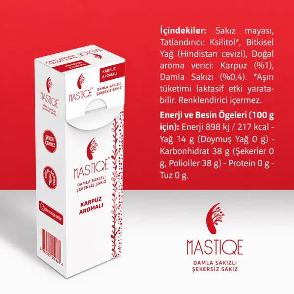 Mastiqe Tekli Karma Paket 20 gr x 6 Adet yakın çekim görseli