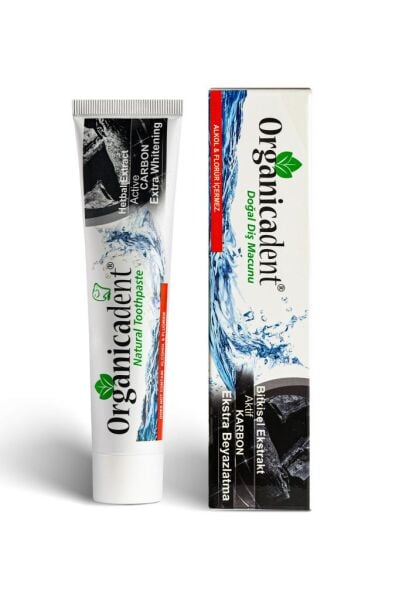 Organicadent Aktif Karbonlu Doğal Diş Macunu 75 ml