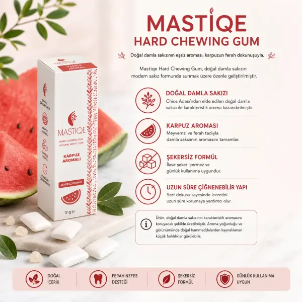 Mastiqe Karpuzlu Sakız 20 GR x 2 Adet ürün görseli