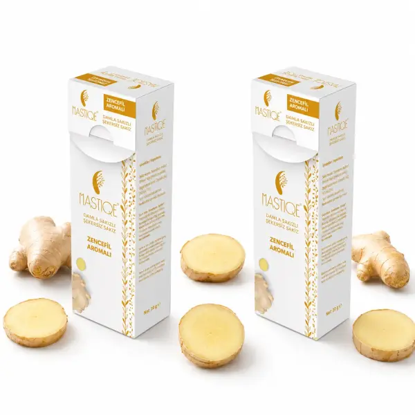 Mastiqe Zencefil Aromalı Sakız 20 GR x 2 Adet