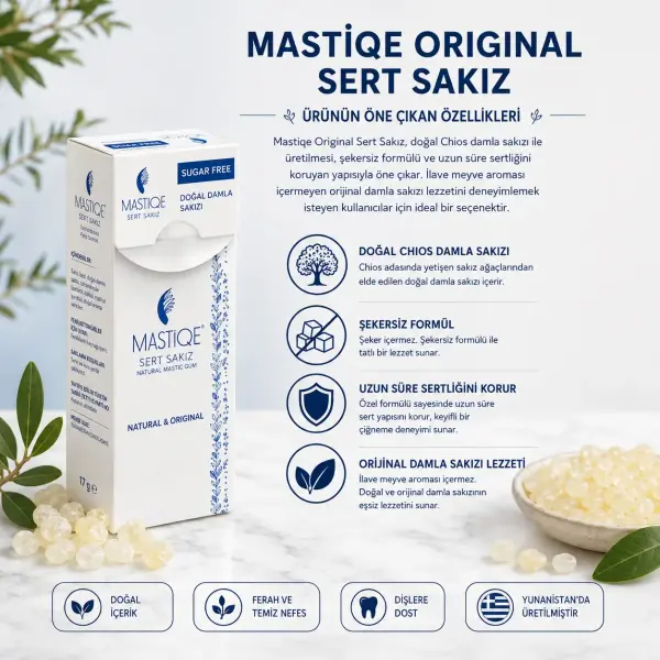 Mastiqe Damla Sakızlı Sakız 20 GR x 2 Adet ürün görseli