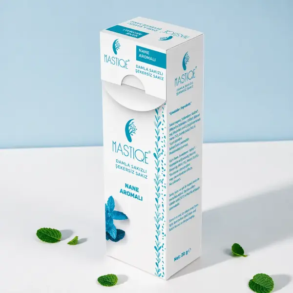 Mastiqe Nane Aromalı Sakız 20 GR x 2 Adet yakın çekim görseli